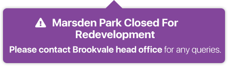 Marsden Park Closed For Redevelopment